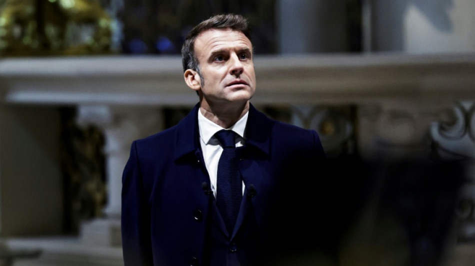 Political storm clouds Macron's Notre Dame glory