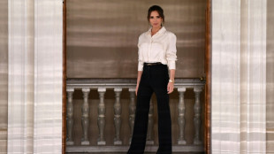 Victoria Beckham spices up Paris Fashion Week