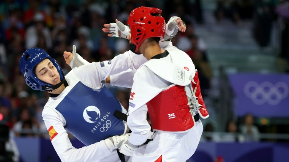 España se queda a las puertas de medalla en primera jornada de taekwondo en París-2024