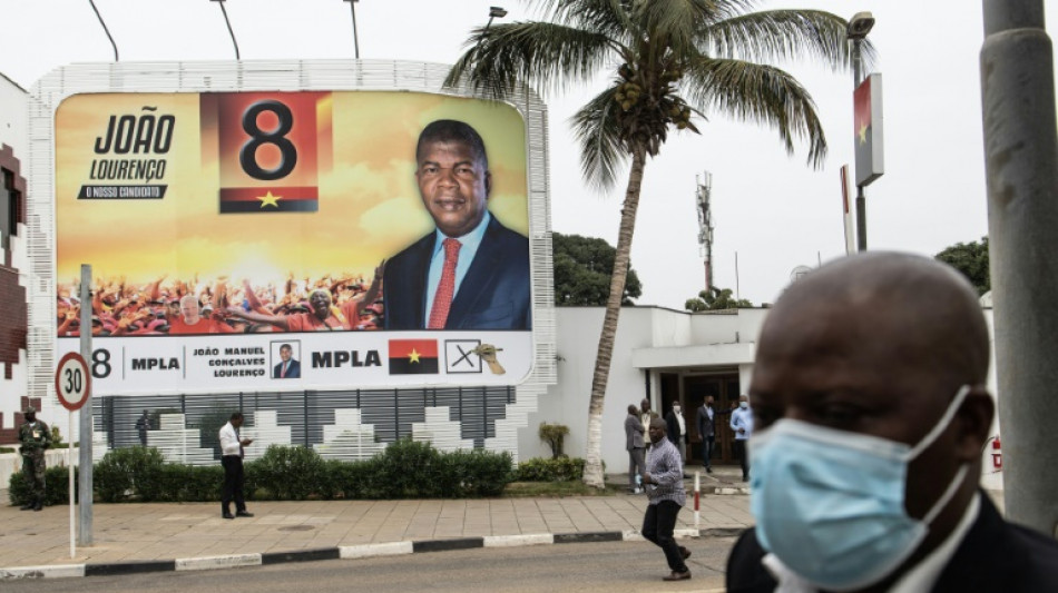 Angola ruling party wins vote, president secures second term