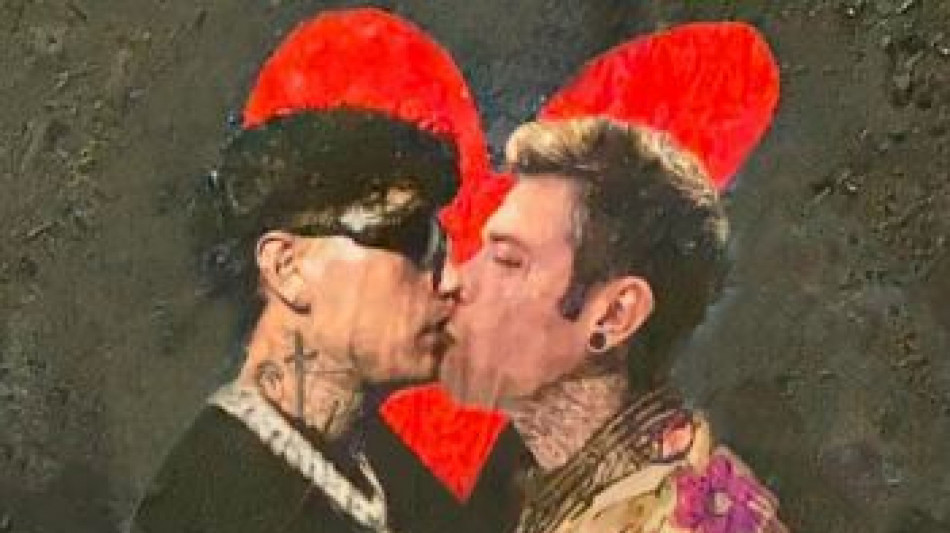 Pace fra Fedez e Tony Effe per Sanremo, almeno su un murale