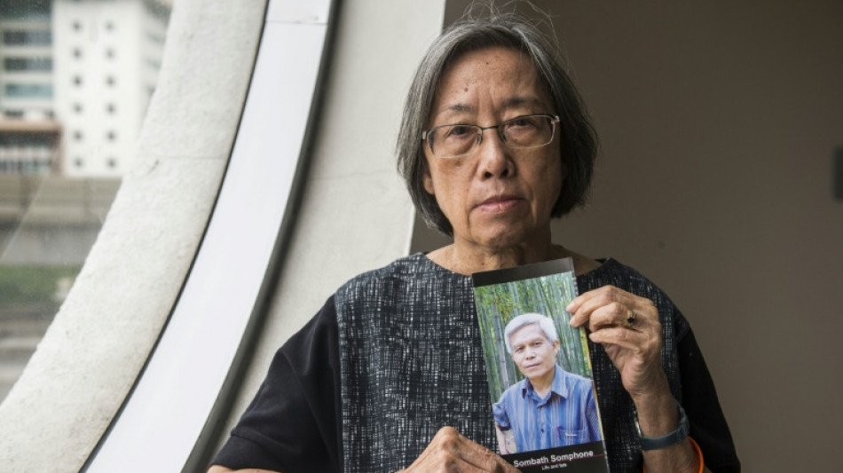 Decade on, wife of missing Laos activist says no closer to finding answers