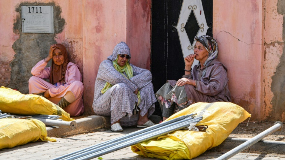 Aid tents offer warning of Morocco quake survivor's future