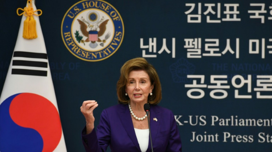 Pelosi besucht nach Taiwan-Reise Südkorea