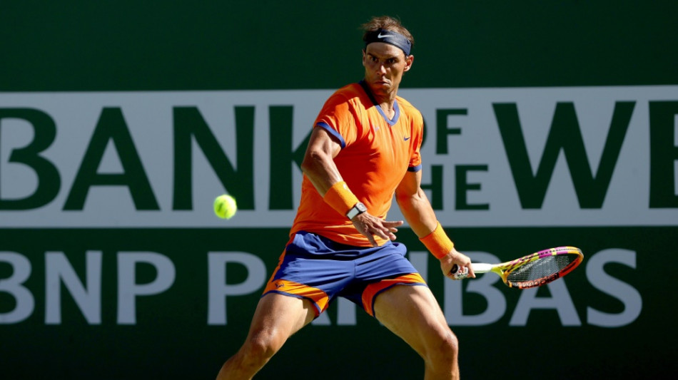 Nadal trotz Fußproblemen im Viertelfinale von Indian Wells