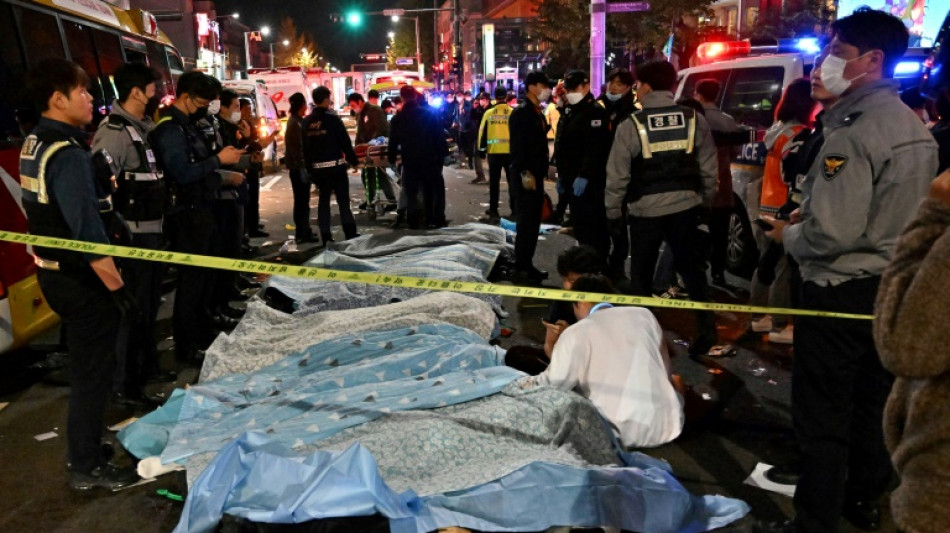 Nearly 150 killed in Halloween stampede in Seoul