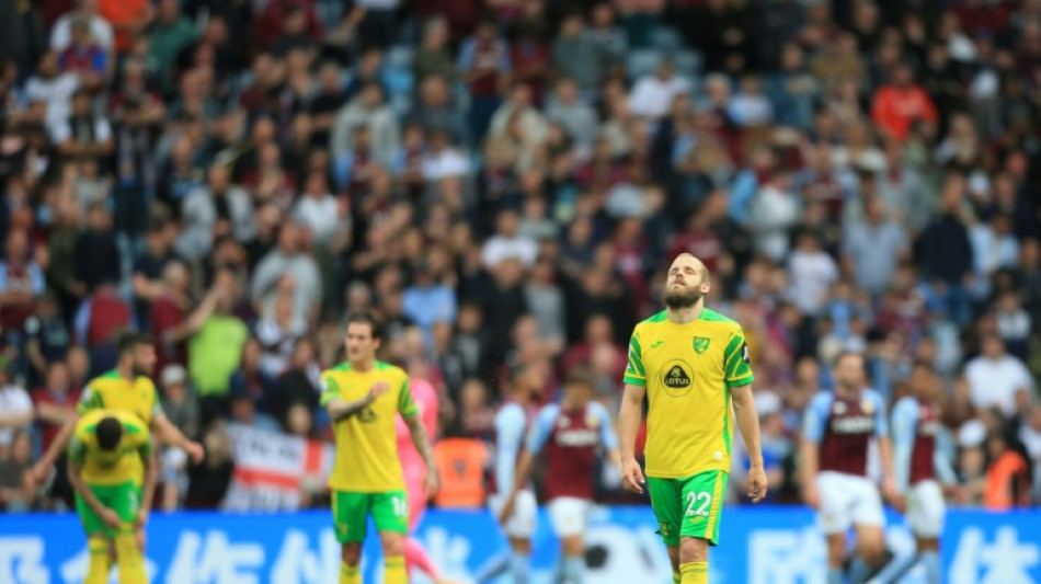 Norwich relegated from the Premier League