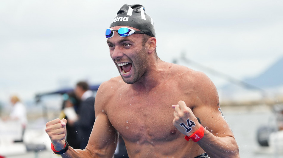 Europei nuoto: Paltrinieri vince l'oro nella 10 km