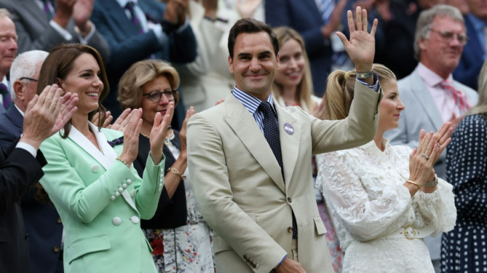 Wimbledon: le roi Federer intronisé dans le royal box