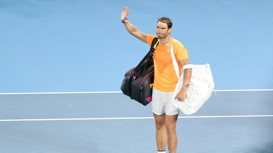 Nadal calcula que estará de baja entre 6 y 8 semanas tras su lesión en Australia