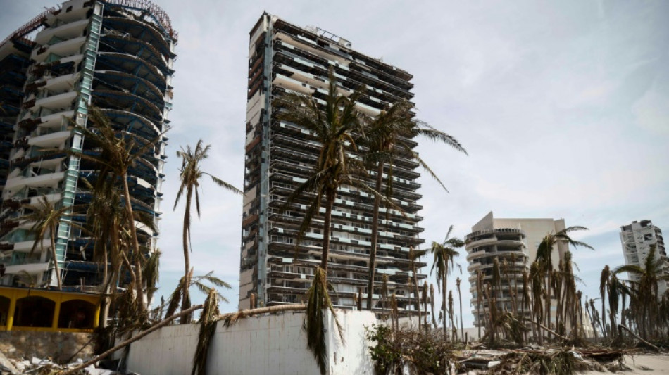 Ouragan au Mexique: trois étrangers parmi les morts, bilan revu à la baisse