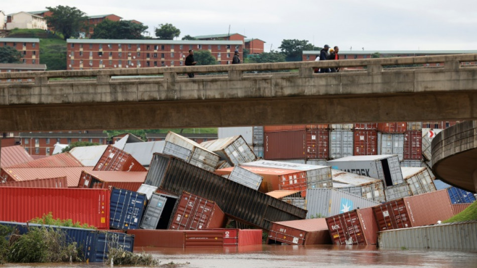 Nearly 60 dead in South Africa floods 
