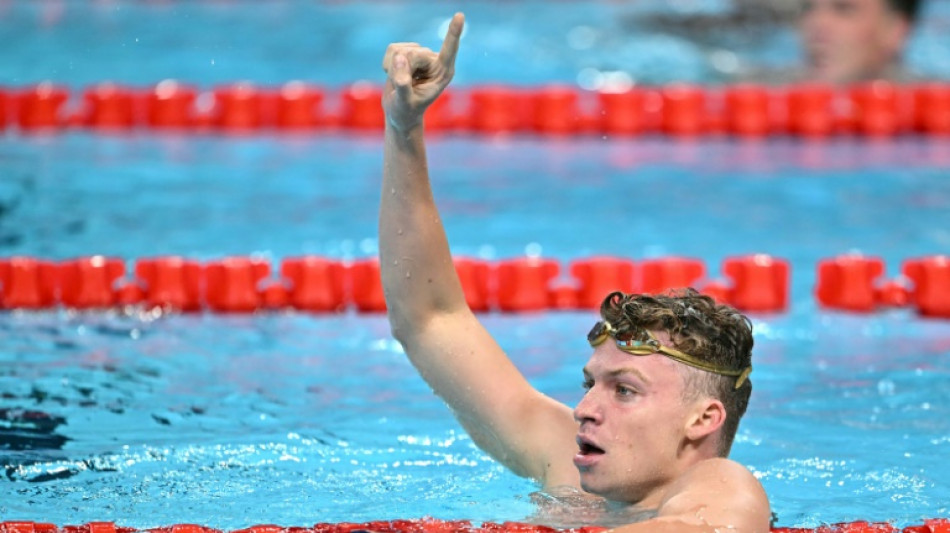 Natation: Léon Marchand décroche sur 200 m brasse son deuxième or de la journée