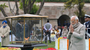 Modi homenajea a Gandhi en el 75 aniversario de su asesinato