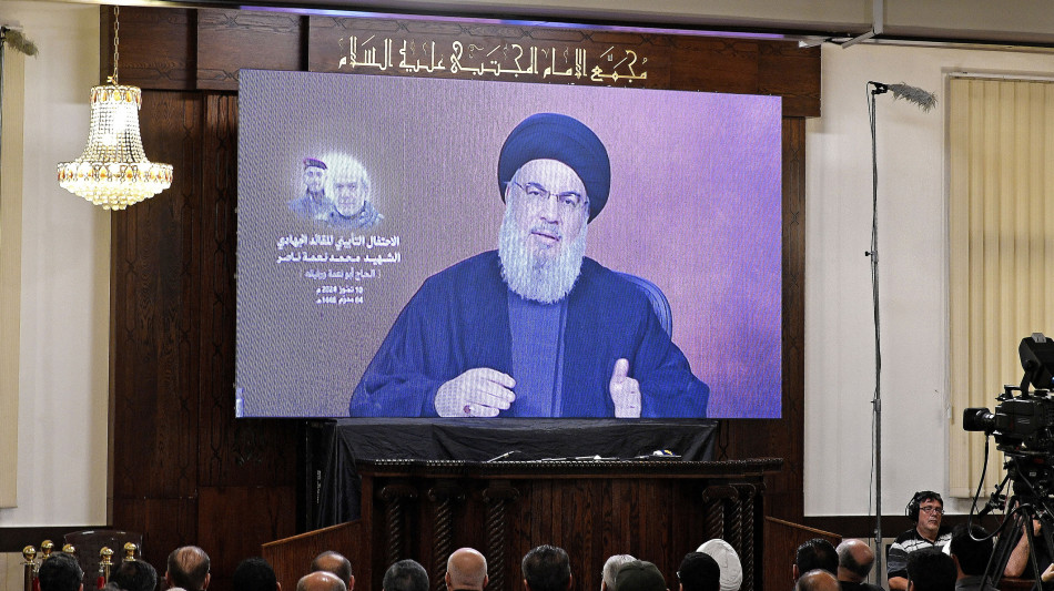 Nasrallah, 'risposta inevitabile all'assassinio di Shukr'