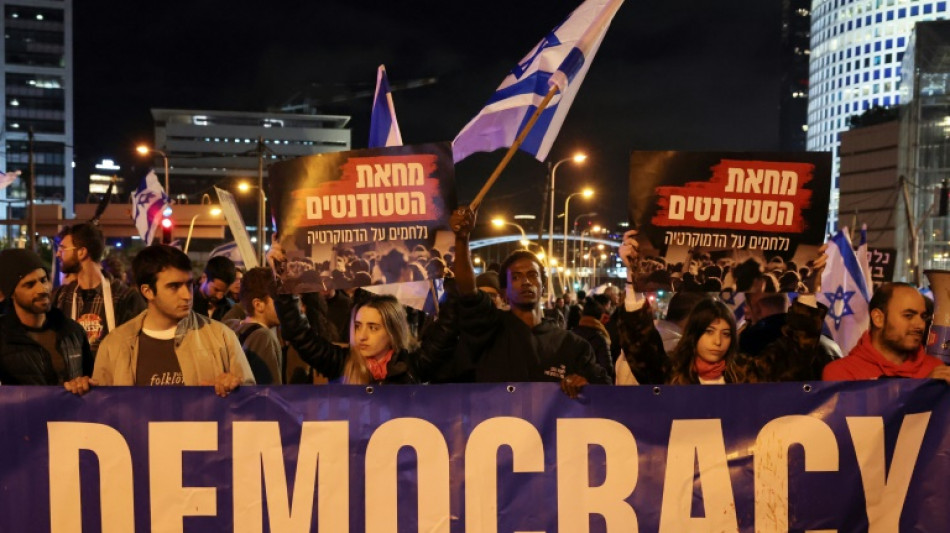 Manifestaciones en Israel contra reformas judiciales de Netanyahu

