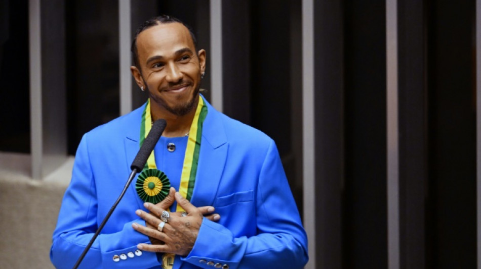 Lewis Hamilton recibe ciudadanía honorífica de Brasil