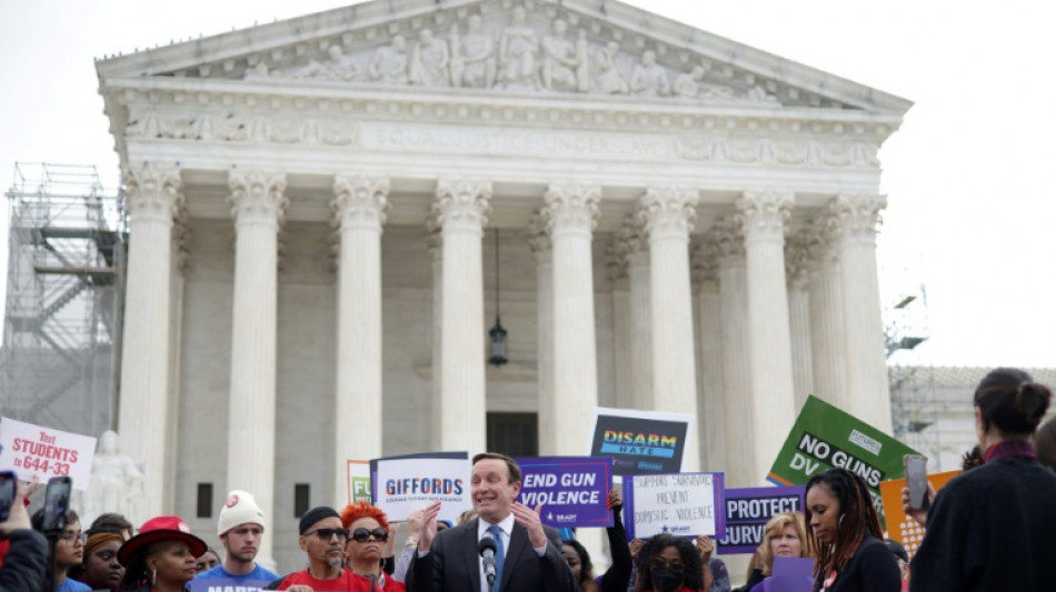 US Supreme Court weighs whether abusers have right to own guns