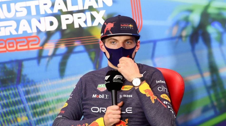 'Terrible': Verstappen unhappy despite making Australia front row