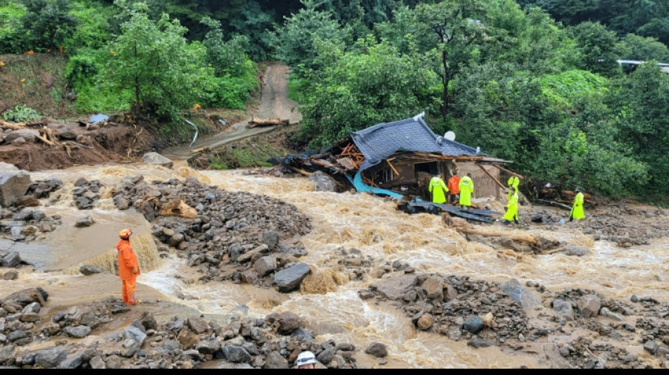 Inundaciones dejan 24 muertos y 10 desaparecidos en Corea del Sur