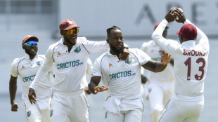 Mayers' golden arm destroys England to leave West Indies on verge of victory