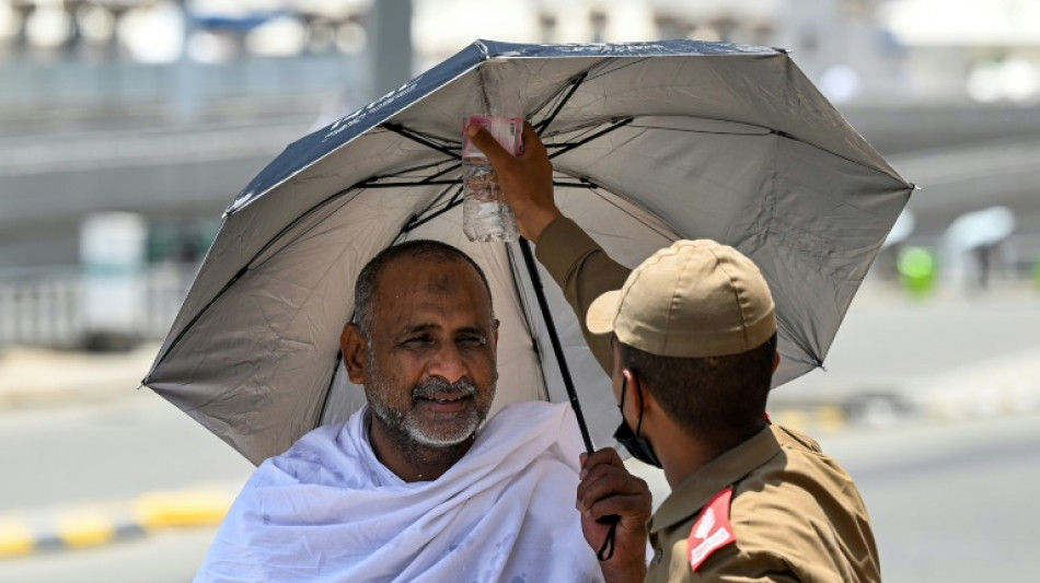 'Heat of hell': Saudi sun challenges hajj pilgrims