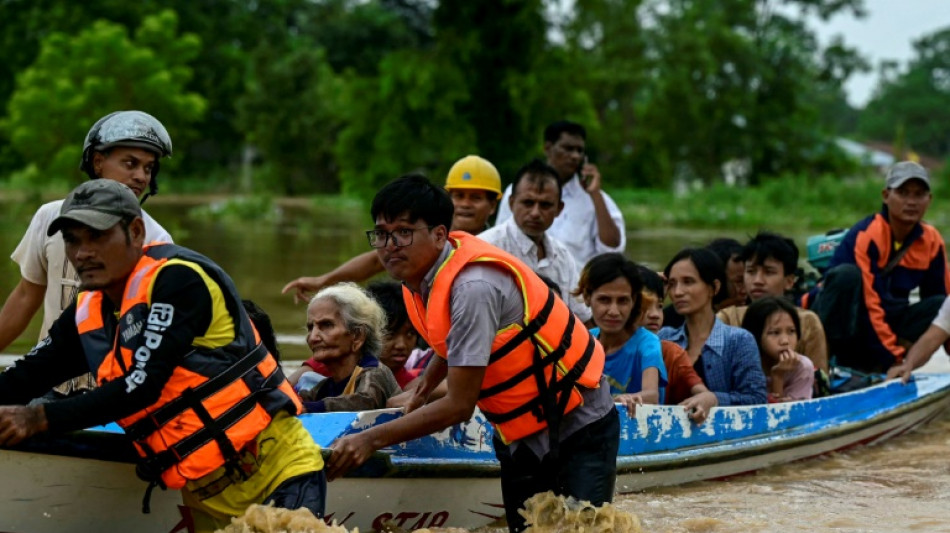 Junta militar birmana pide ayuda exterior ante inundaciones que dejan 74 muertos