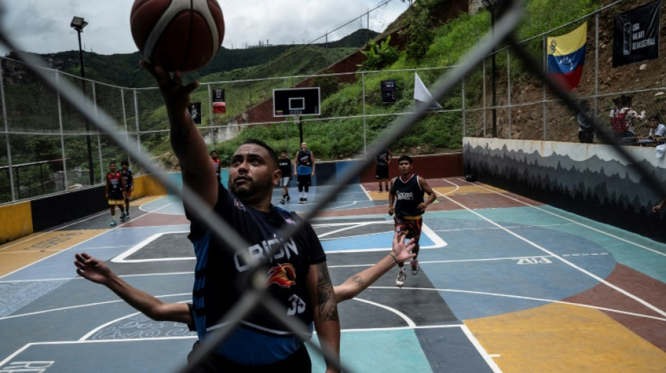 Refereeing basketball to escape violence in Venezuela