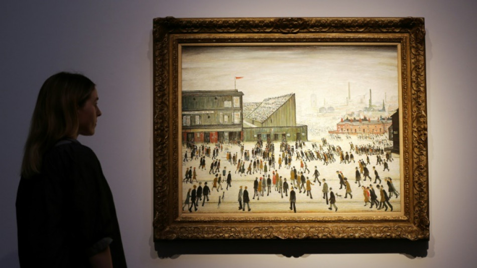 L.S. Lowry's 'Going to the Match' sells for nearly £8 mn 