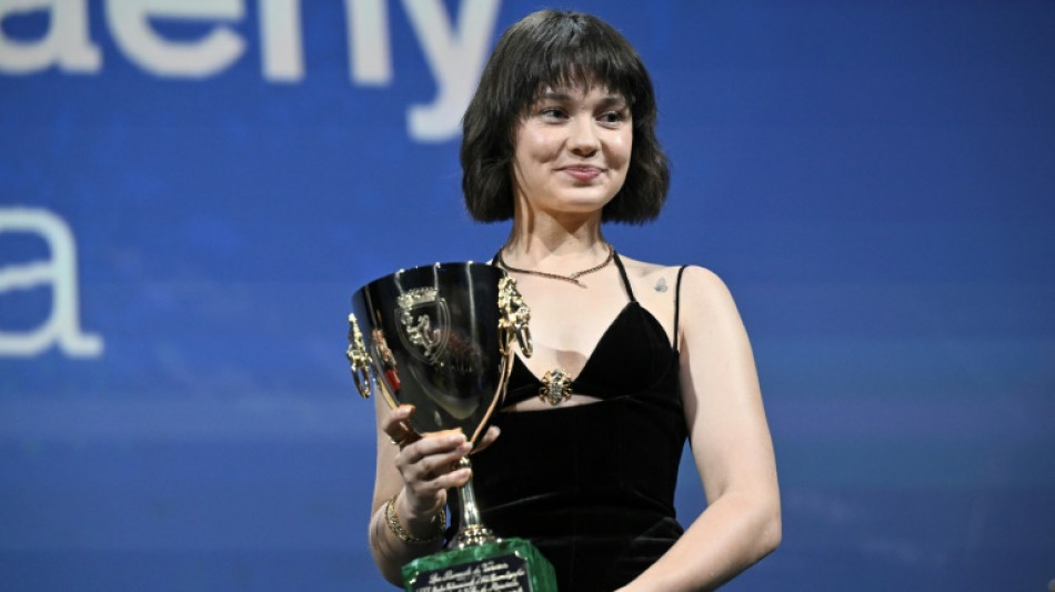 Cailee Spaeny wins Venice best actress for 'Priscilla'