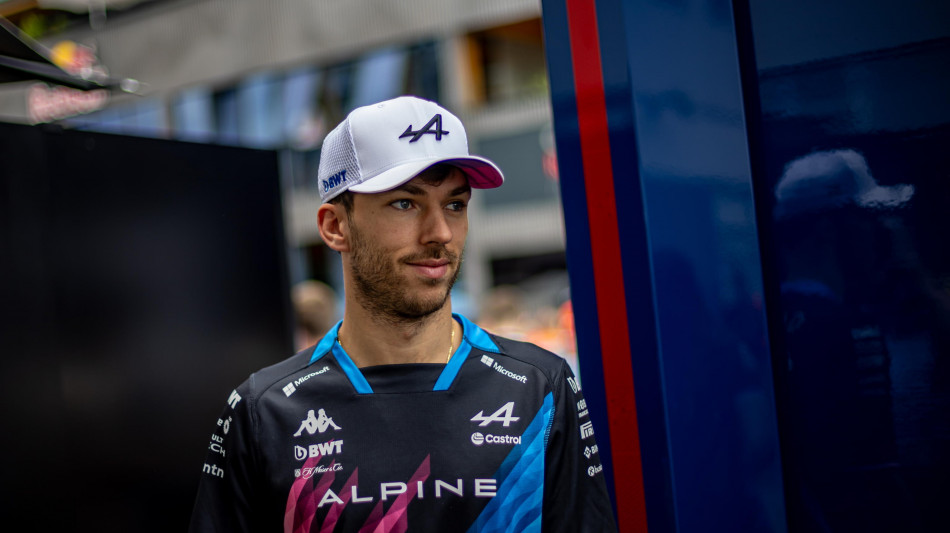 Gp Olanda: nelle terze libere miglior tempo per Gasly