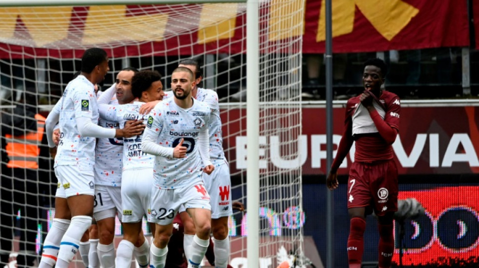 Ligue 1: Lille reprend sa marche vers la C1 à Metz (2-1)