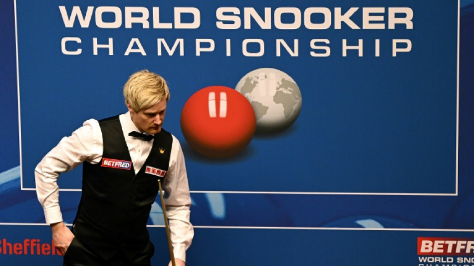 Australia's Robertson makes 147 break at World Championship