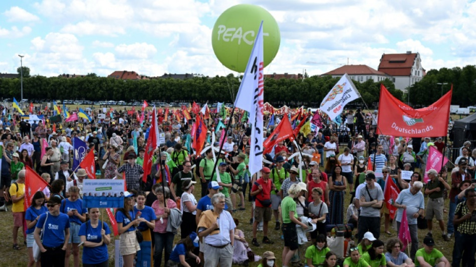 Etwa 3500 Teilnehmer bei Protesten gegen G7-Gipfel in München