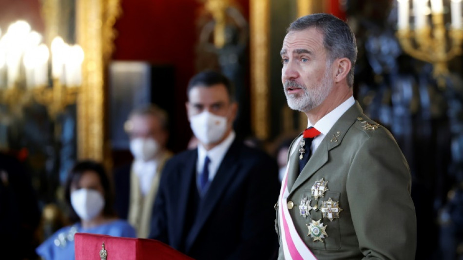 El rey Felipe VI, positivo por covid con síntomas leves