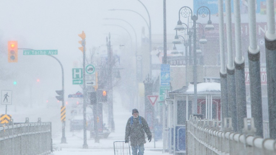 Una "rara" tormenta invernal en abril golpea el centro de Canadá