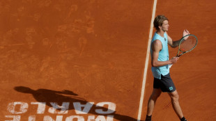 Monte-Carlo: Zverev passe l'obstacle Carreno et jouera les quarts