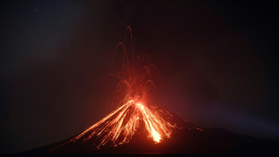 Indonesia's Anak Krakatoa volcano erupts, belches huge ash tower