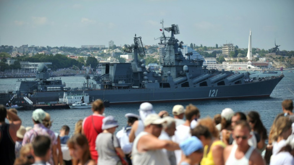 Russian flagship 'seriously damaged' as Moscow threatens to strike Kyiv