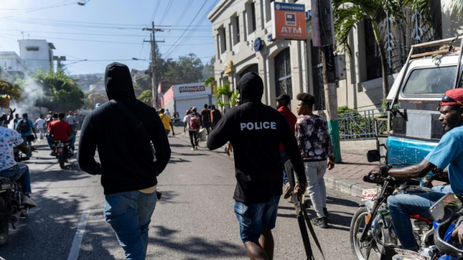 Police protest in Haiti after six officers killed