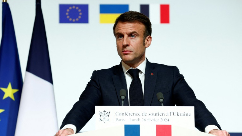 Macron schließt Entsendung westlicher Soldaten in die Ukraine nicht aus 