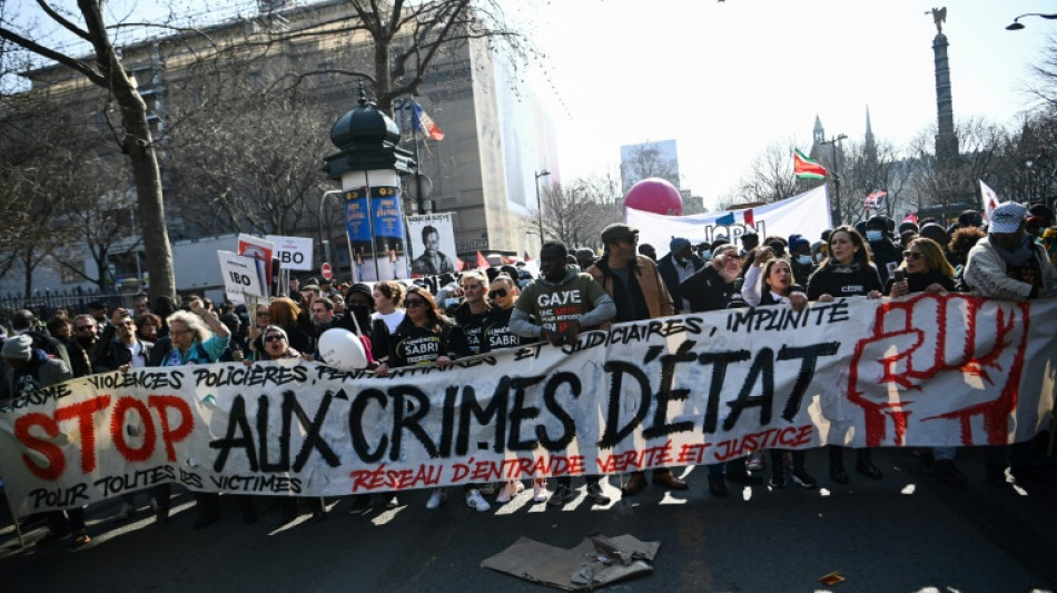 Plusieurs milliers de manifestants contre le racisme en France