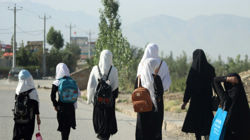 Afghan girls protest school closure in eastern city