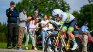 Australia's Brown adds world title to Olympic time trial gold