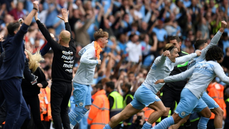 Man City win Premier League title after epic fightback