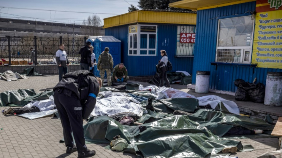 Internationales Entsetzen über Angriff mit 50 Toten auf Bahnhof in Kramatorsk