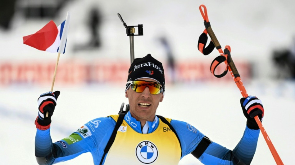 Biathlon: Fillon Maillet tout proche du sacre 