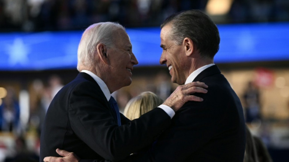 Biden pardons son Hunter in final weeks of US presidency