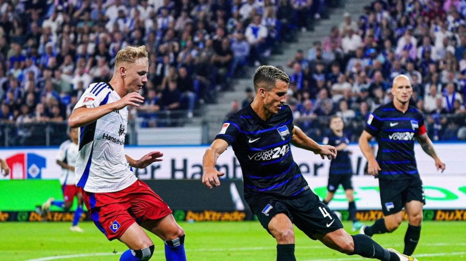 Hertha rettet Punkt beim HSV