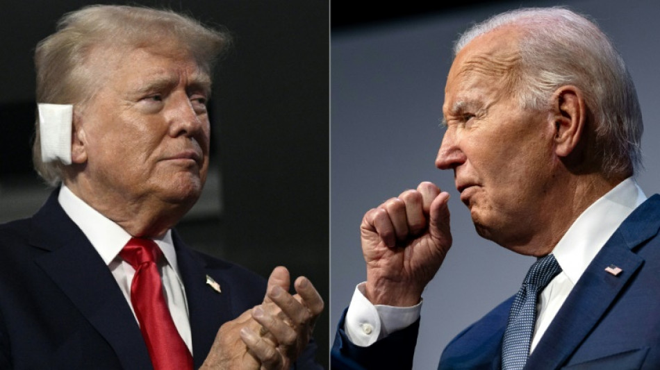 Trump retoma la campaña contra un debilitado Biden